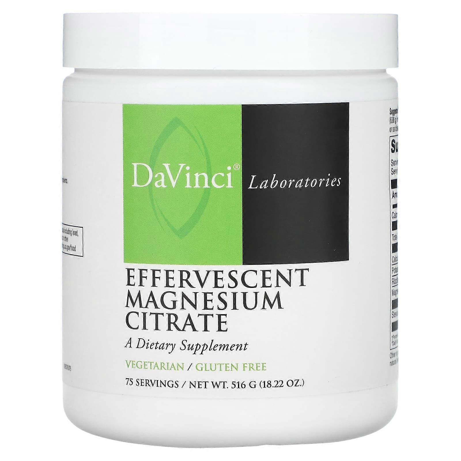 Effervescent Magnesium Citrate, 18.22 oz (516 g)