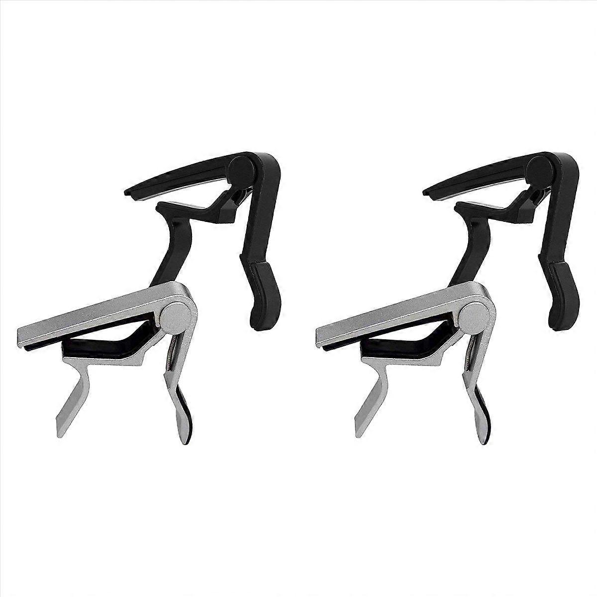 2 Gitarren-Capo Trigger fr Akustik, E-Gitarre, Ukulele