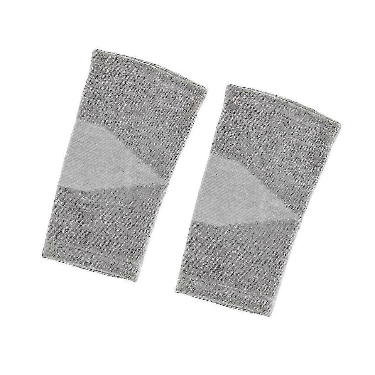 1pair Bamboo Fabric Knee Compression Sleeves Elastic Knee Support