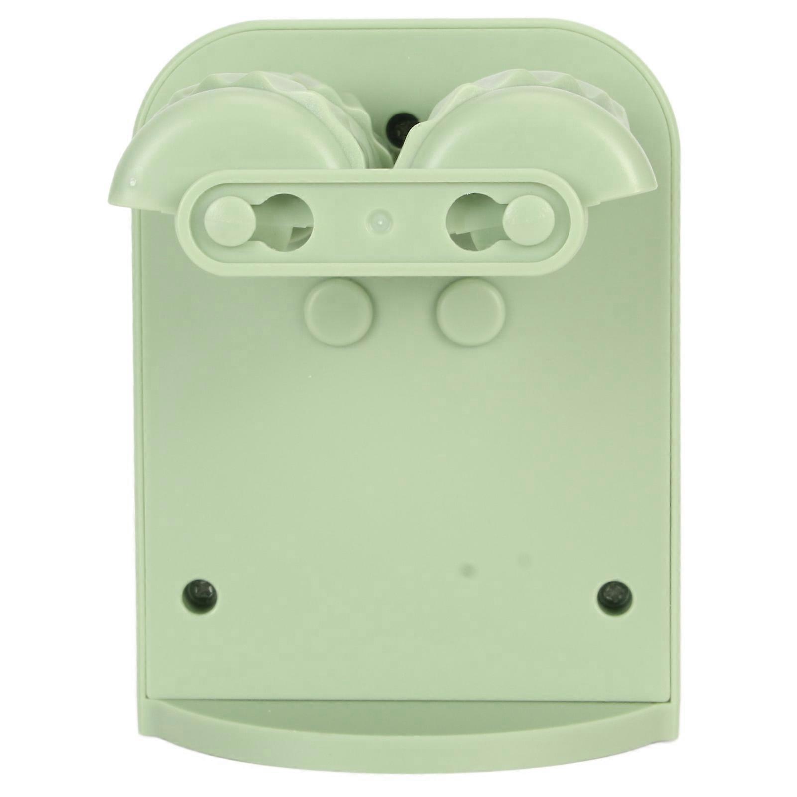 Electric Dumpling Maker Machine Automatic Easy Dumpling Machine with Spoon Brush Household Automatic Dumpling Wrapper Tool Green 