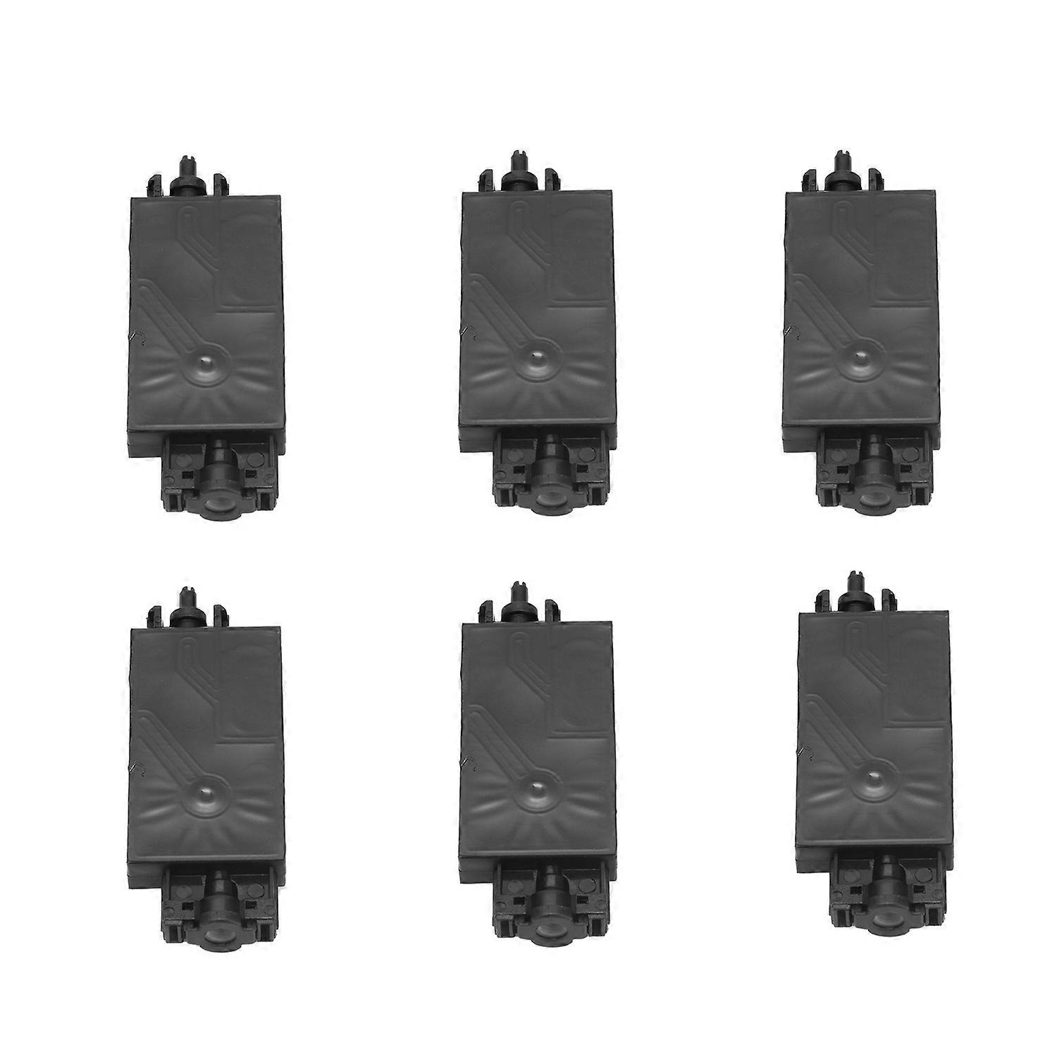 6Pcs Ink Head Damper UV PP Filtering Accessory Replacement Set Kit for Xp600 PrinterClip Connector