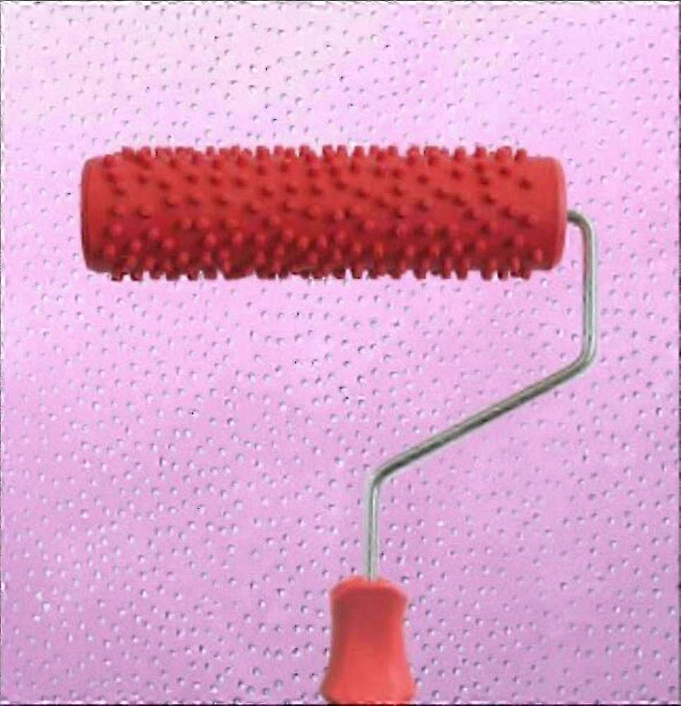 7' DIY Patterned Paint Roller Decorative Rubber Roller with Plastic Handle More Than 300 Patterns 2025