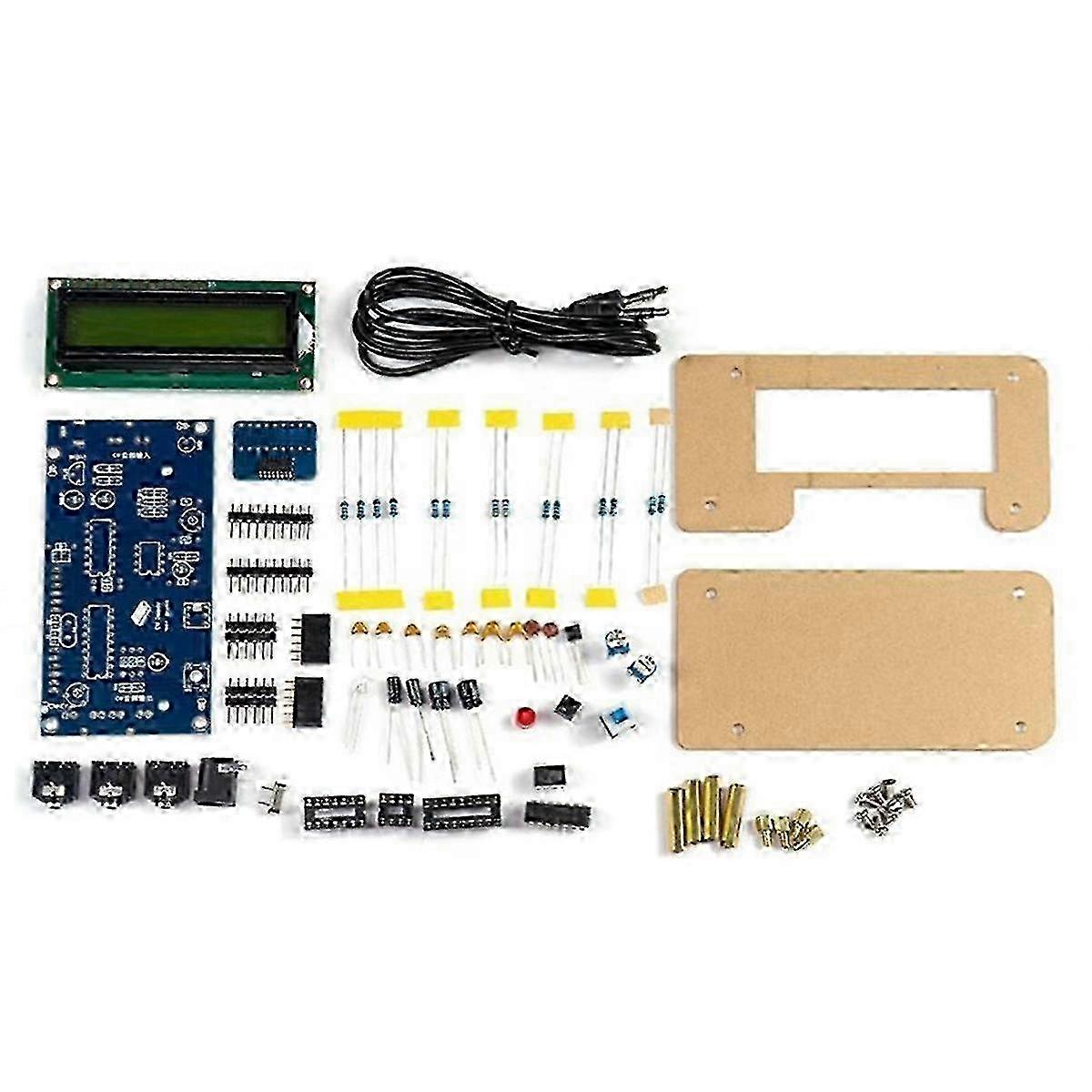 DC9V Morse Code Reader with LCD Display: CW Decoder, DIY CW Trainer Kit, Radio Circuit Board - Welding Kit for CW Decoding