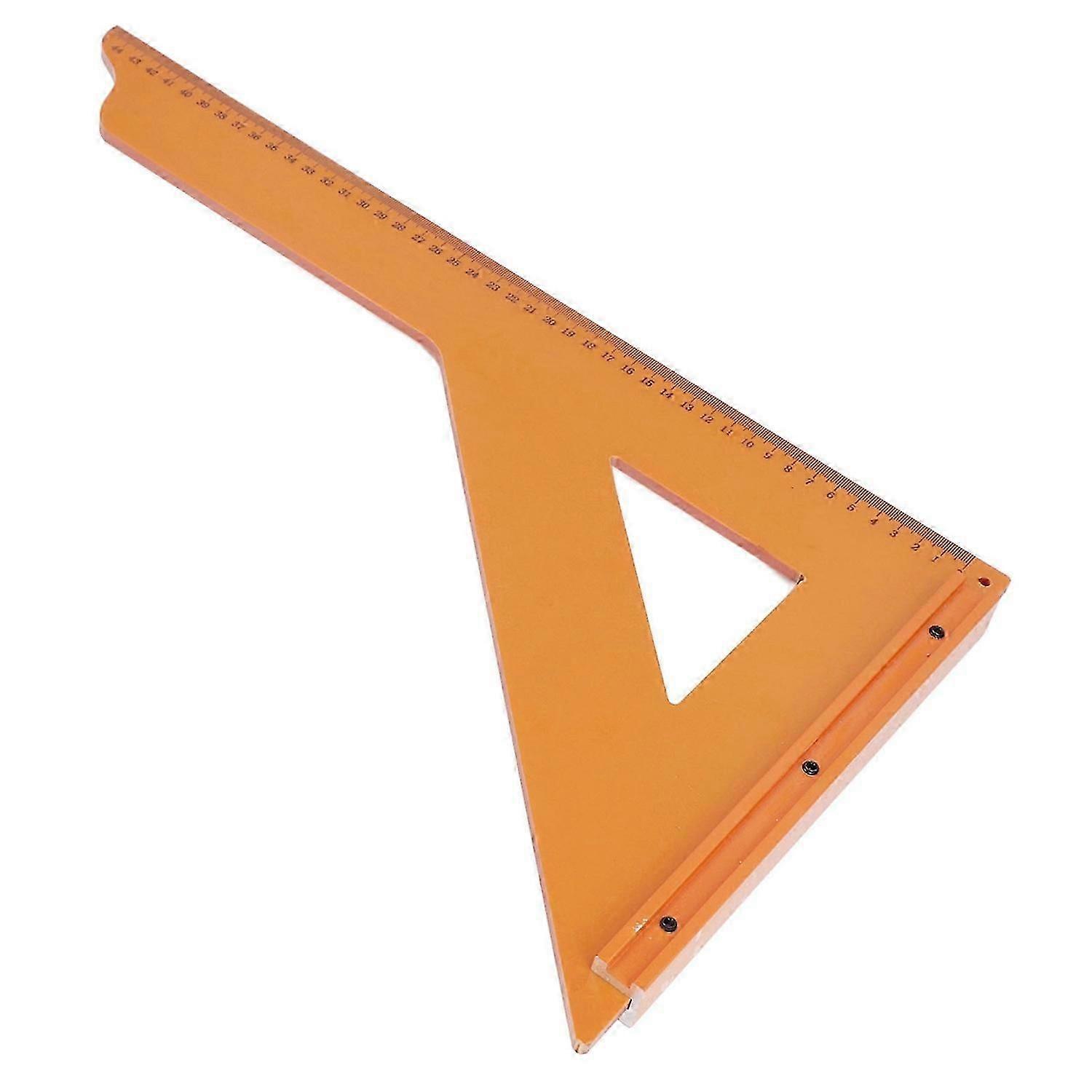 Woodworking Triangle Ruler High Accuracy Double Sided Laser Scale 90 Right Angle Triangle Square