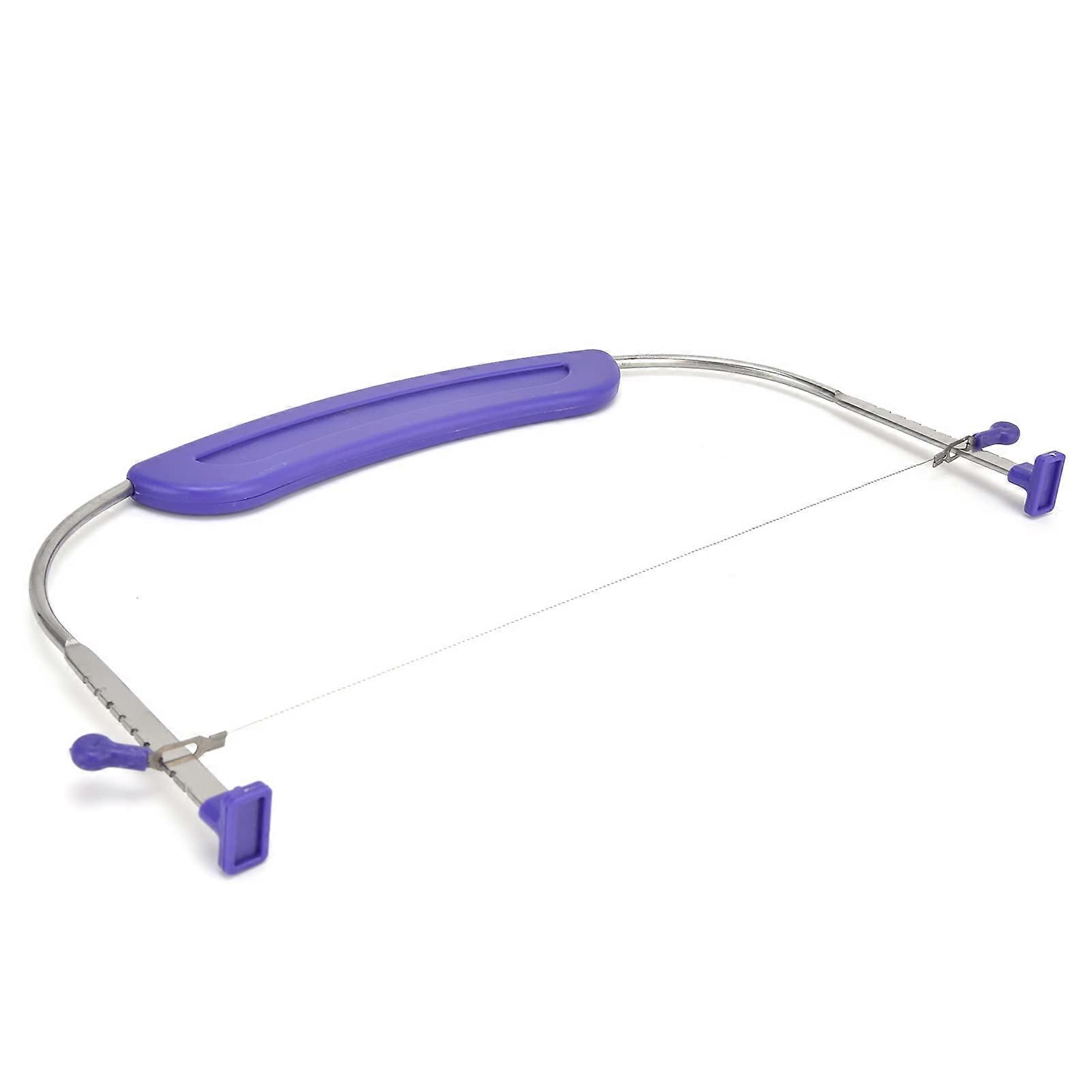 Cake Cutter PP+Stainless Steel Slicer, 3.8oz, Bakery Tool, Plastic Handle