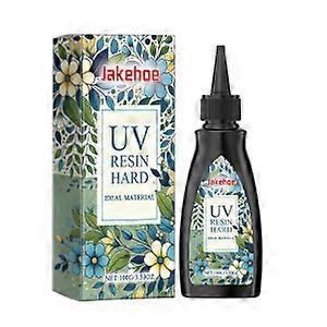 Jakehoe Resin Glue, High Transparency Resin Drip Glue, Diy Handcrafted Shadowless Glue, Quick-Drying Drip Glue