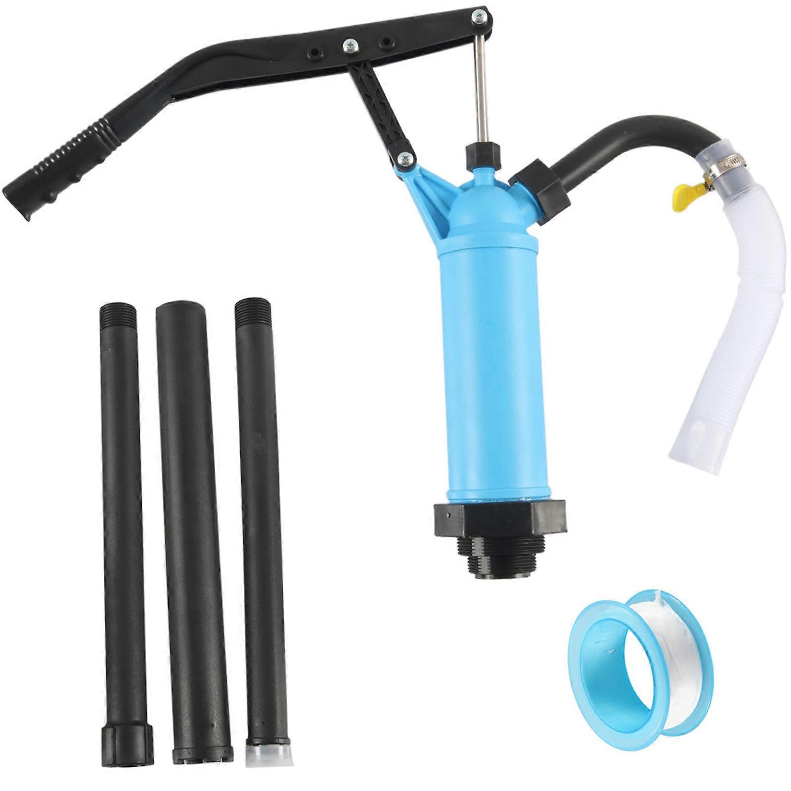 Manual Substance Transfer Fan For 5 55 Gallon Canisters Strong PRESENTATION Substance Oxidation Resistant Drum Removal Tool Multicolor