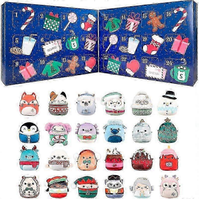 24 Micromallows Holiday Advent Calendar, 2025 Squishmallows Advent Calendar