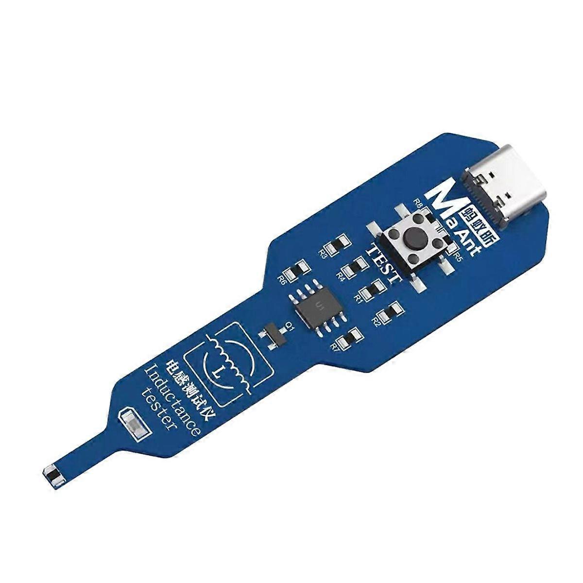 MA ANT Inductance Tester Type-C for Mobile Phone Motherboard Repair Quick Fault Detection Electromag