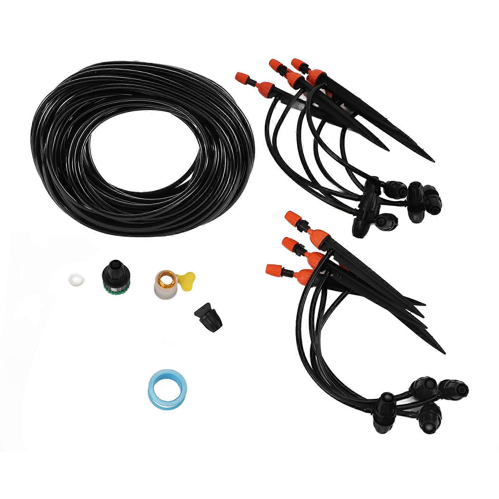 حديقة بوعاء حقل سقي حقل الخضروات معدات الري رذاذ نظام سقي الحديقة ل 10m 8/12 نوع إدخال الأرض للأنابيب