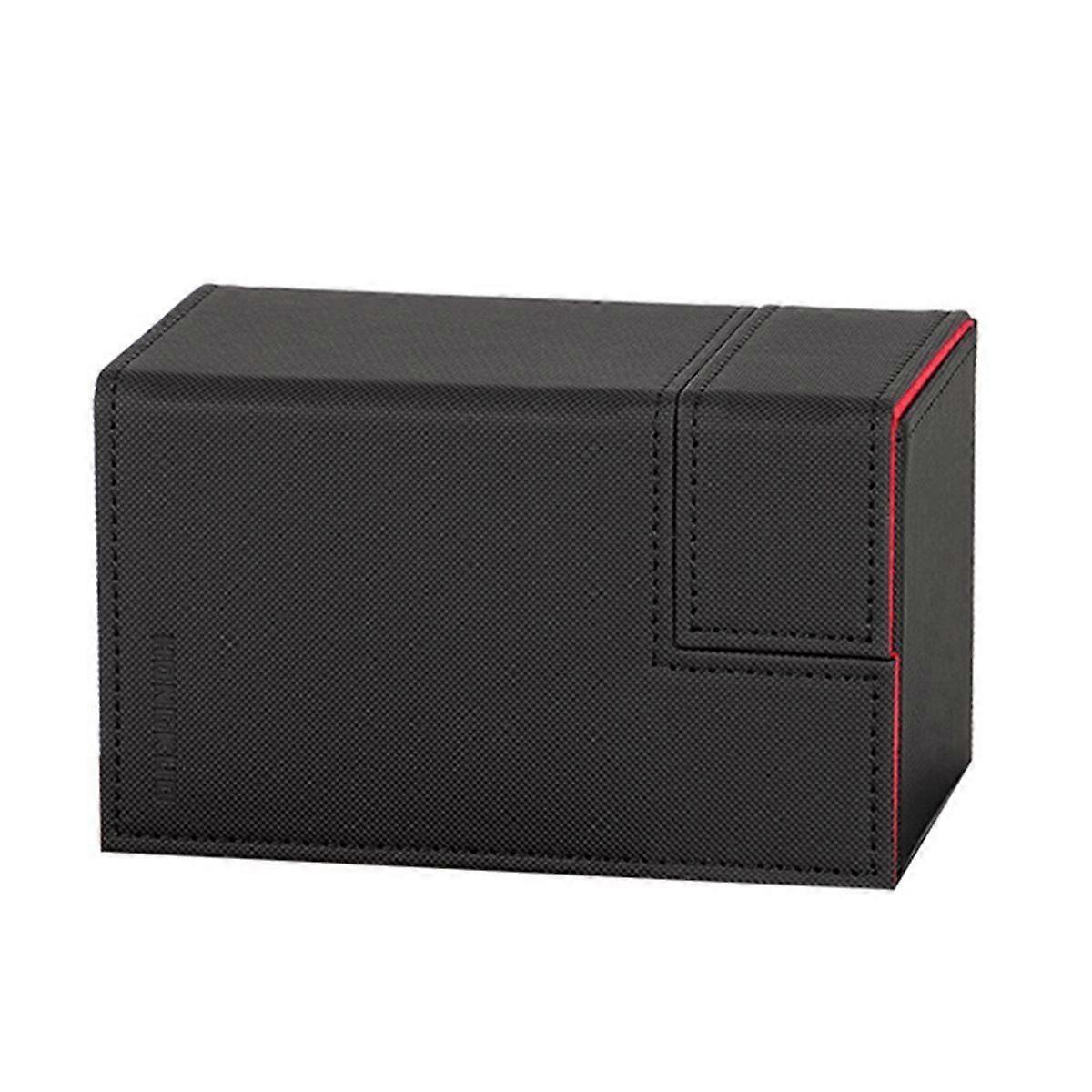100+ TCG Card Box Deck Case with Independant Card/Dice Trays Top Side-Loading Deck Case Game Cards