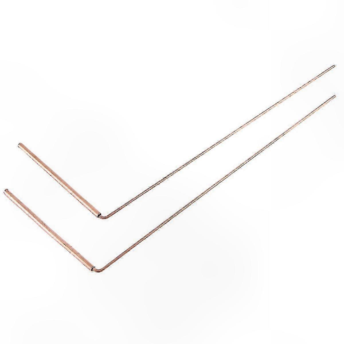 Pure Copper Divining Rods, 2PCS Dowsing Tools for Locating Water and Treasures