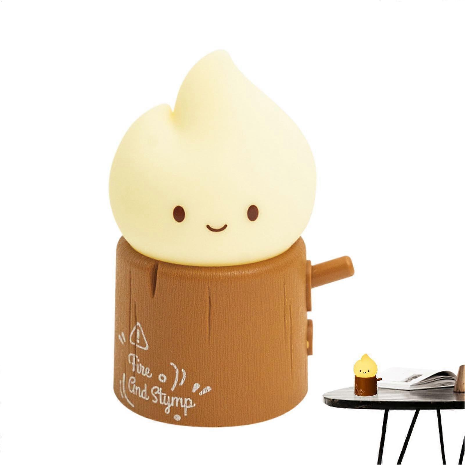 Kids Night Light Table Lamp USB Charging 2Gear Adjustable Soft Glow Desk Lamp For Children