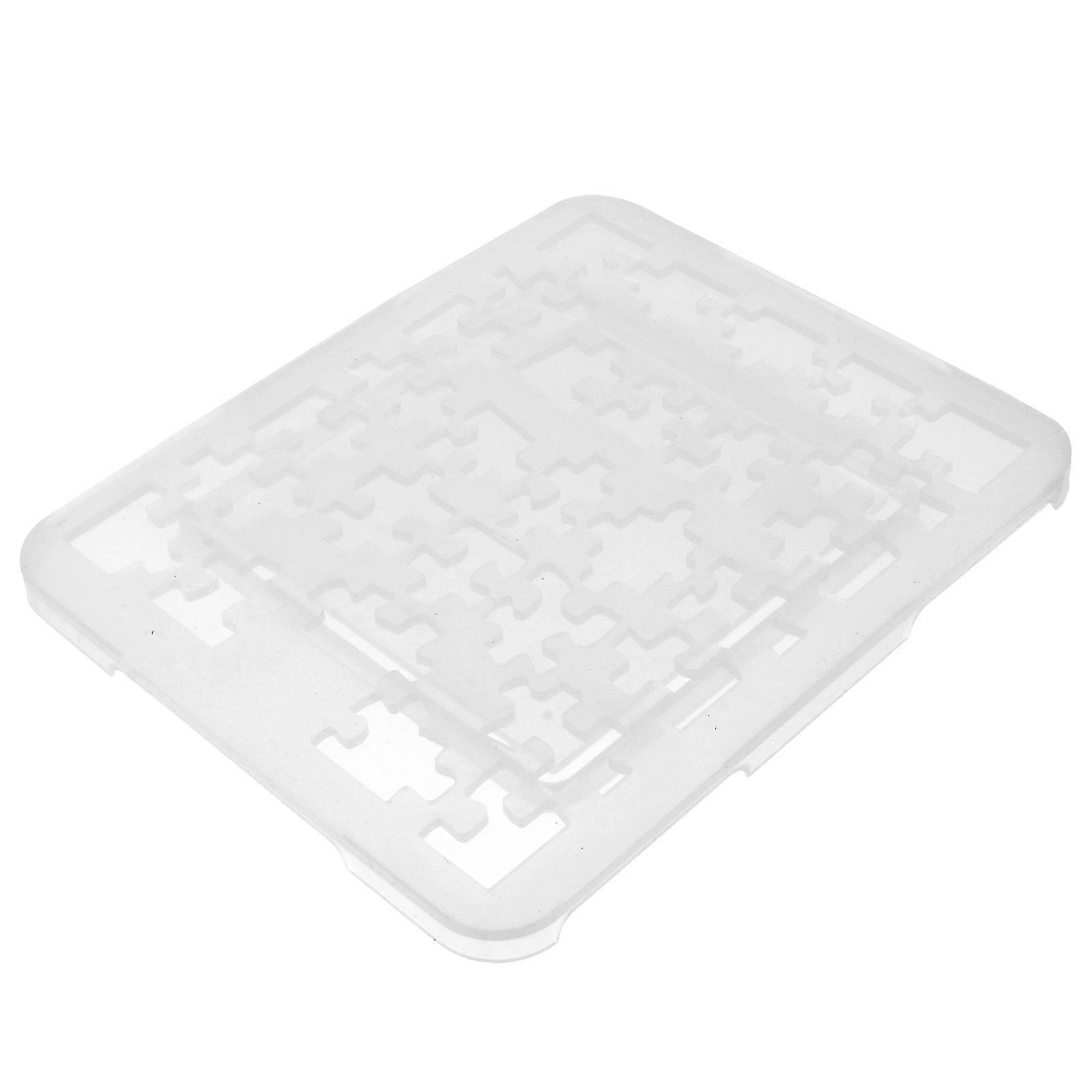 Epoxy Molds Silicone Geometric Puzzle Mold DIY Projects 18X15cm Reusable 1Pack