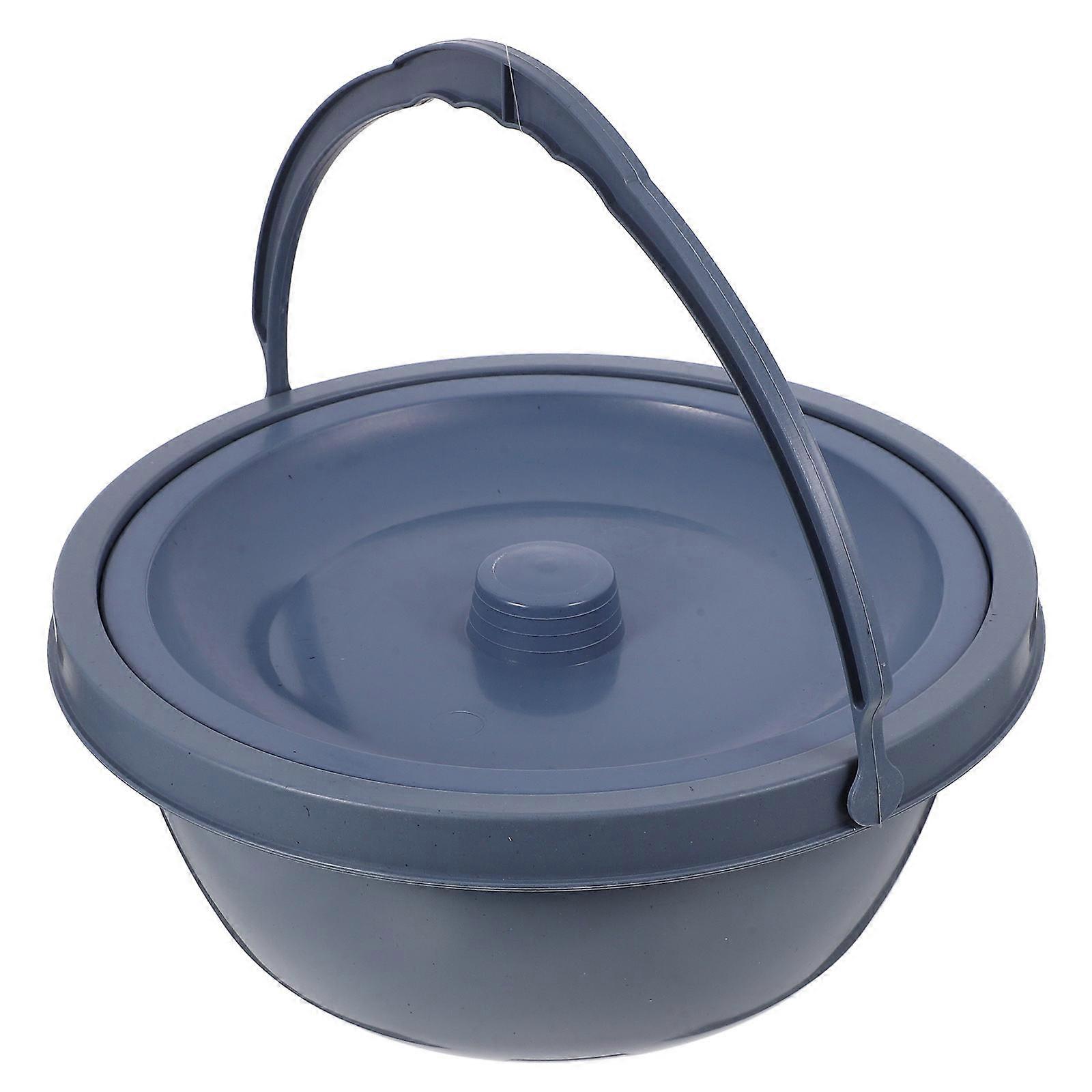 Portable Chamber Pot Leakproof Urinal Bucket for Elderly Use