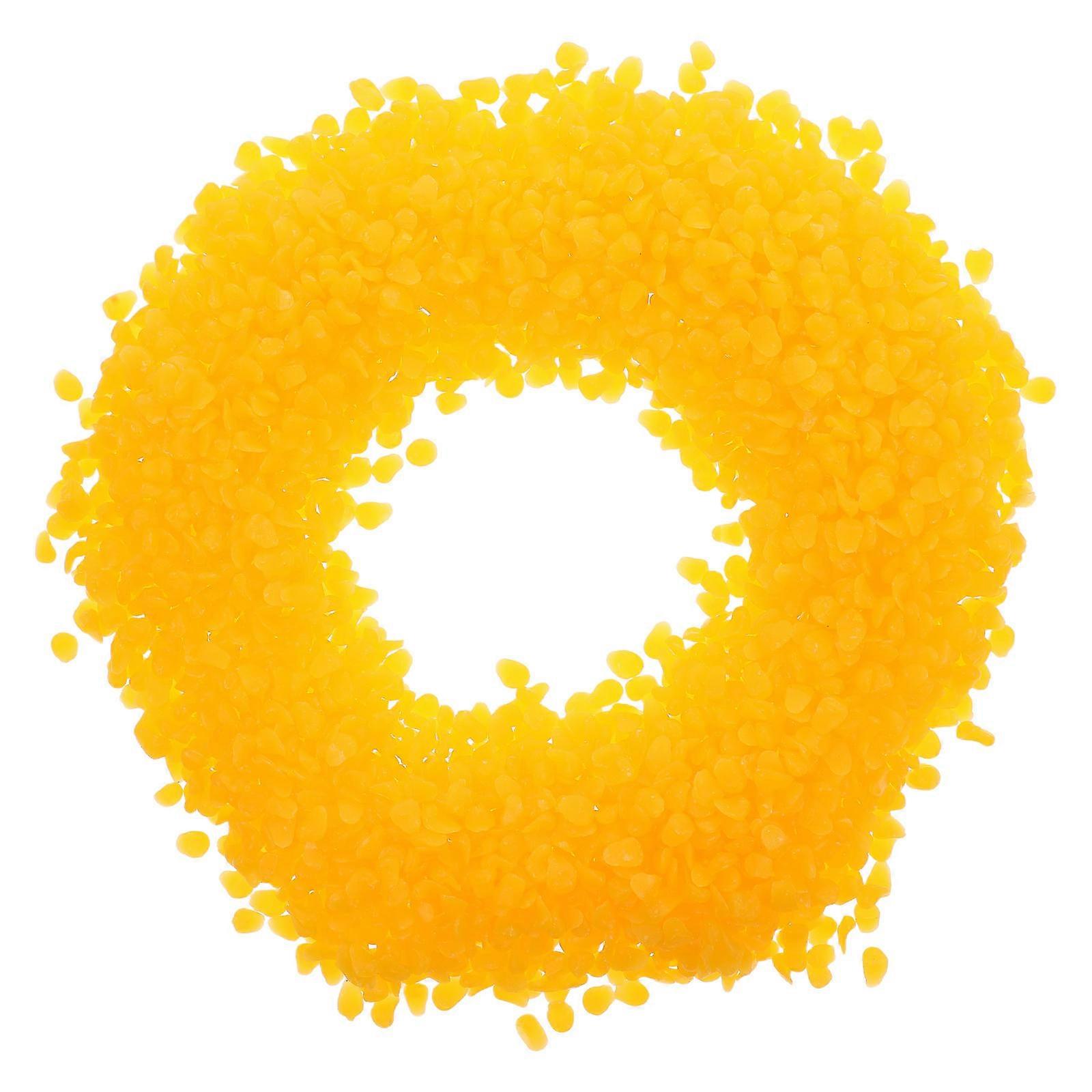 Yellow Beeswax Pellets for DIY Creative Projects 1 Bag Candle Material