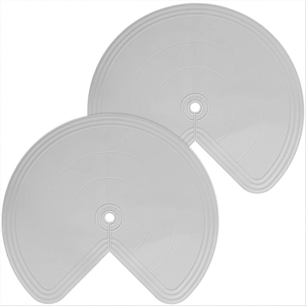 Silicone Lazy Liner for Dual Tier Pie Cut Lazy Organizer,