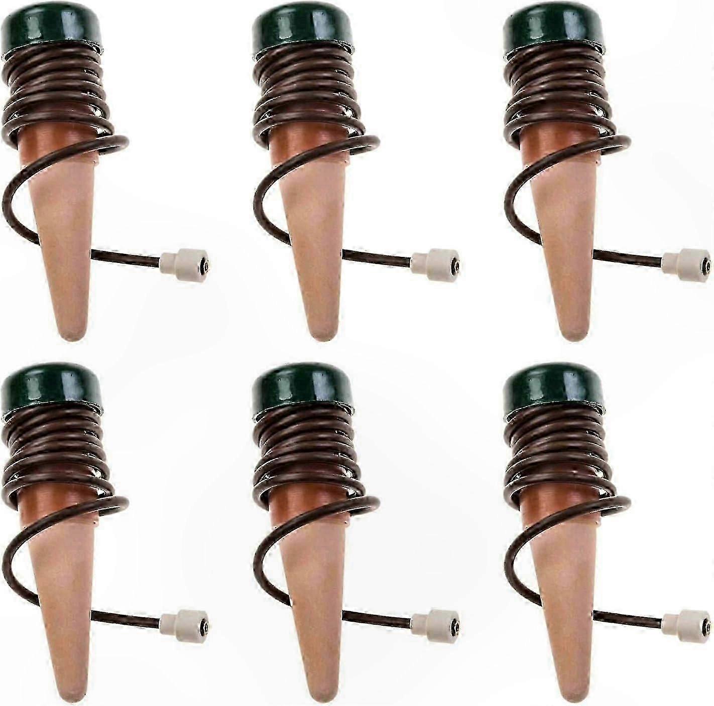 6-Pack Automatic Watering Globes for Houseplants