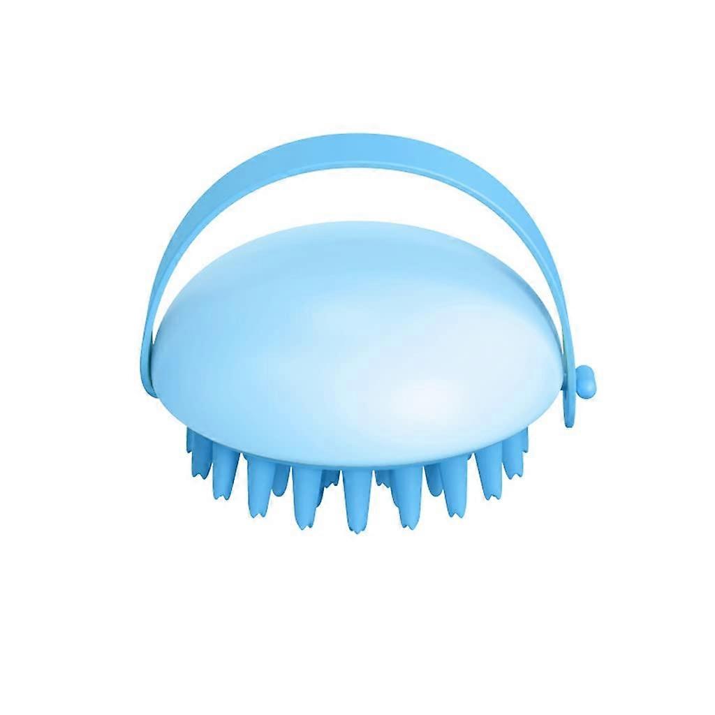 Silicone Scalp Massager Shampoo Brush for Shower with Soft Bristles and Comfort Grip