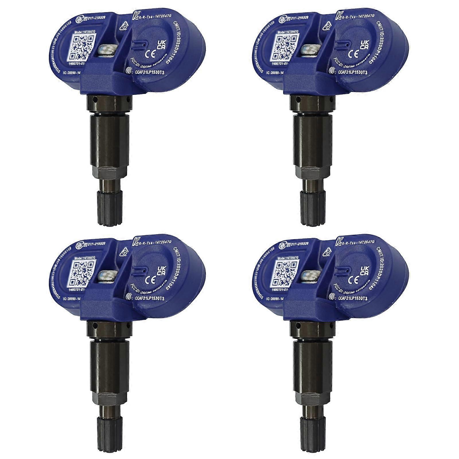 TPMS Sensor BLE Bluetooth OEM Replacement for Tesla Model 3 Y S X 20202025, 4 Pcs