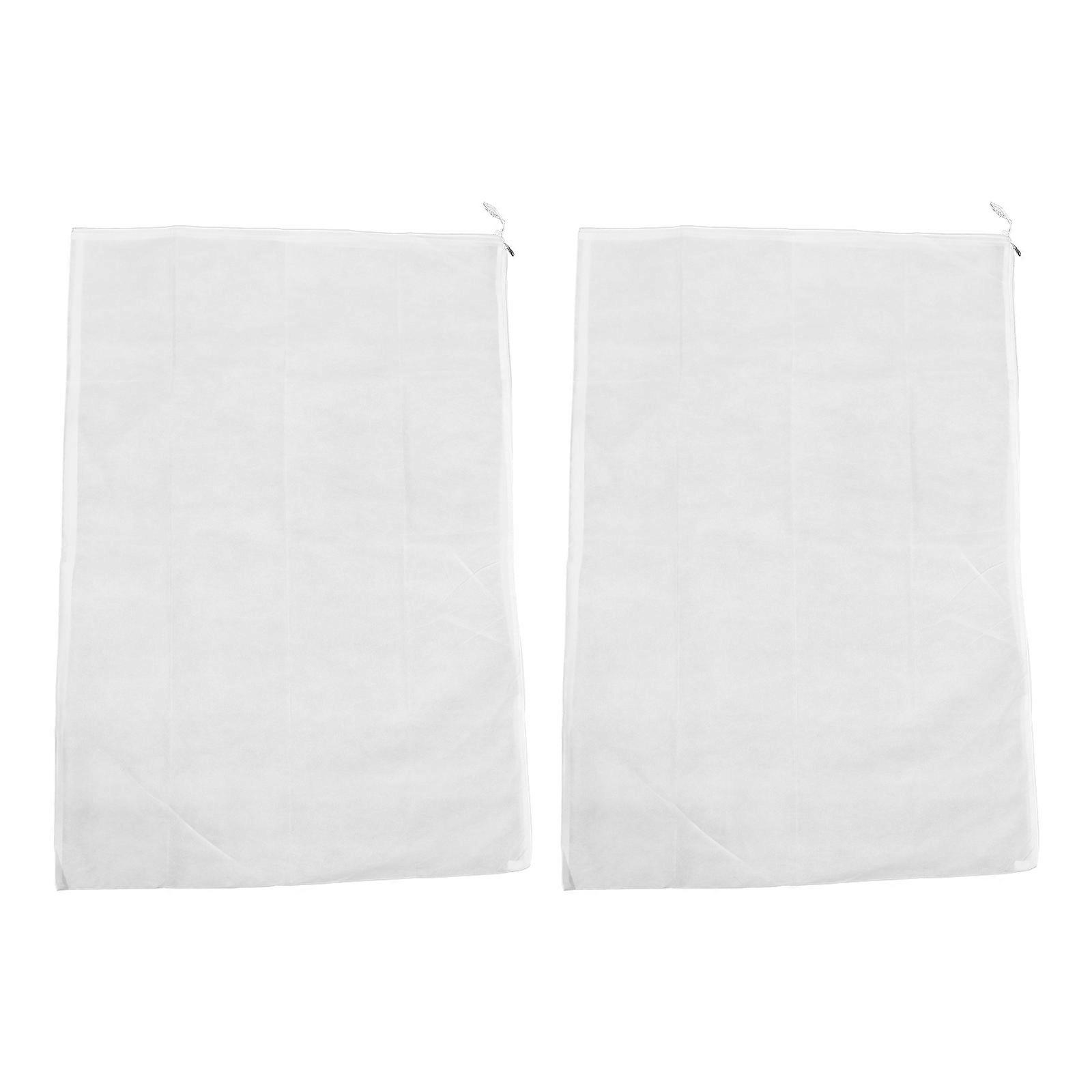 Frost-Proof Protective Cover Plant Non-Woven Drawstring Planter Cover 2Pcs