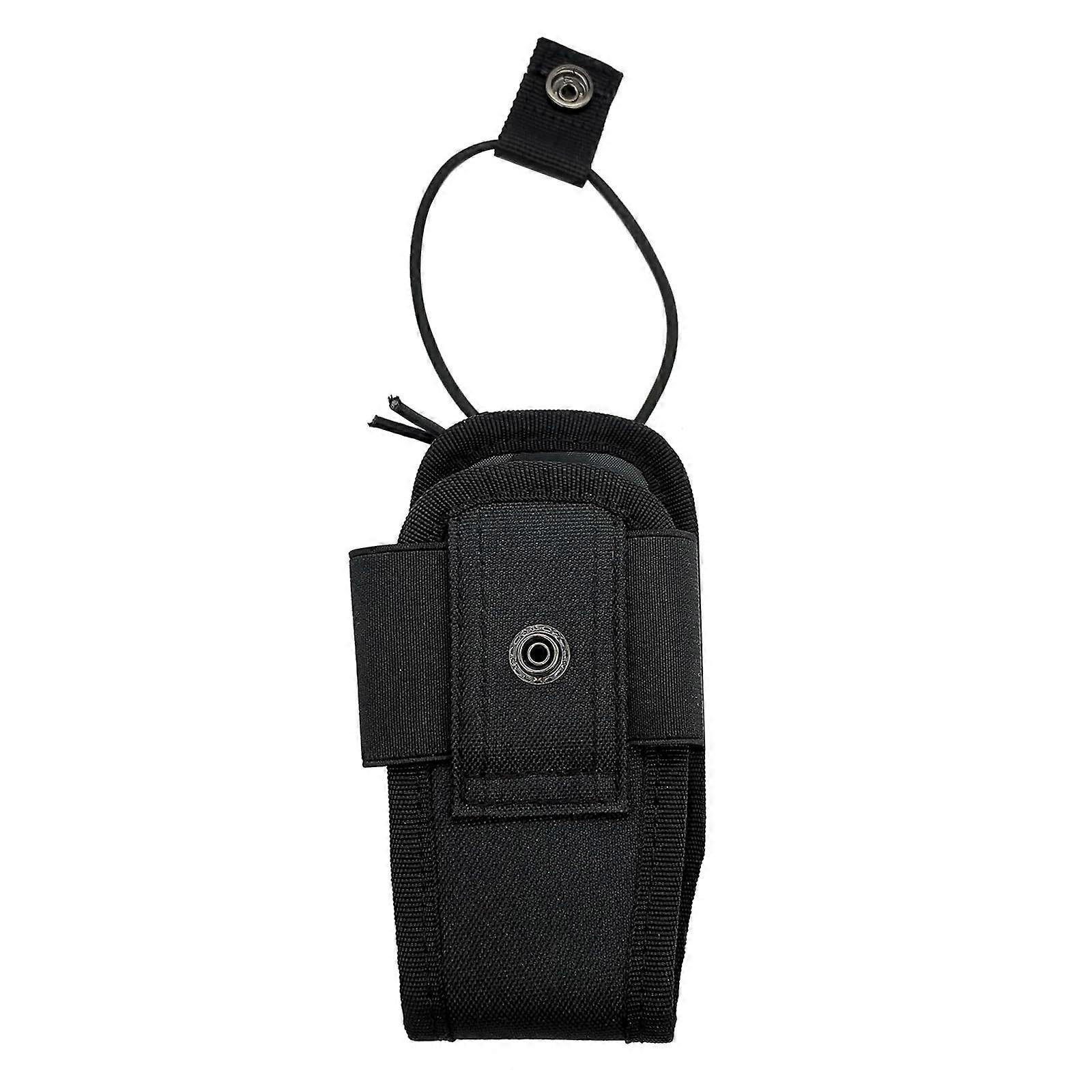 Universal Two Way Radio Pouch Durable Nylon Walkie Talkie Holder Molle Holster for Outdoor Use