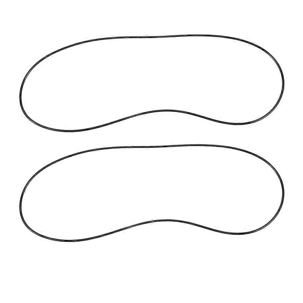 Black Lid Latch Strap Rubber Bands for Slow Cooker Securing 2Pcs Bands