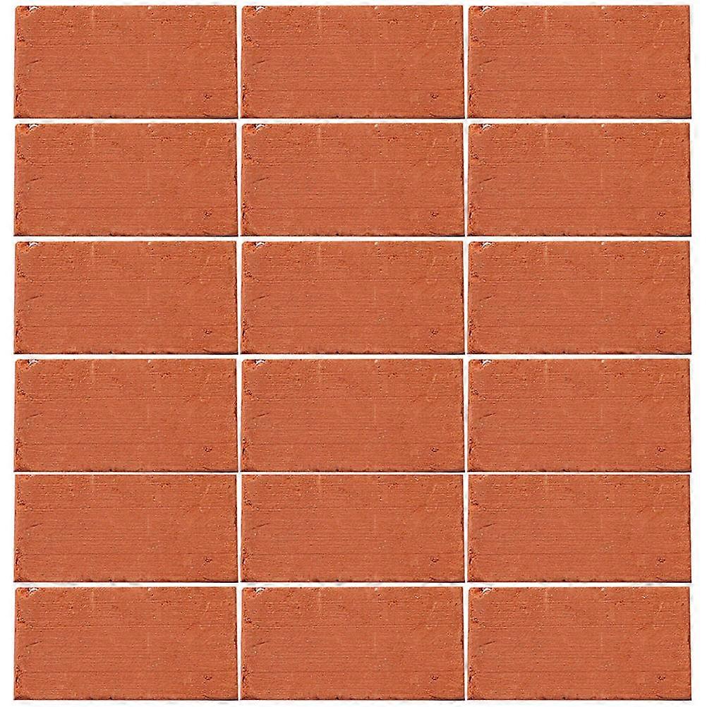 Fake Mini Bricks Aquarium Décor Imagination Development Pottery Firing Process Small 40Pcs