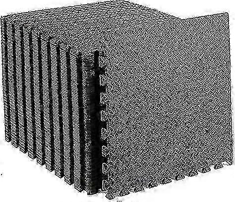 10pcs Exercise Mat Gym Extra Thick Interlocking Foam Floor Mats Large Flooring Soft 2025