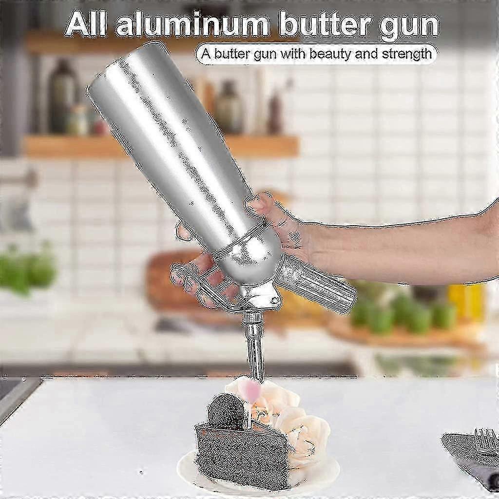 Whipped Cream Maker 500ml for Home and Professional Kitchens