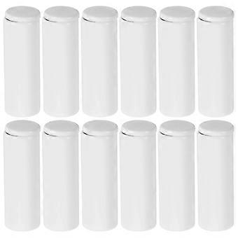 12pcs Durable Cord Locks Zinc Alloy Drawstring End Caps as Rope End Stoppers