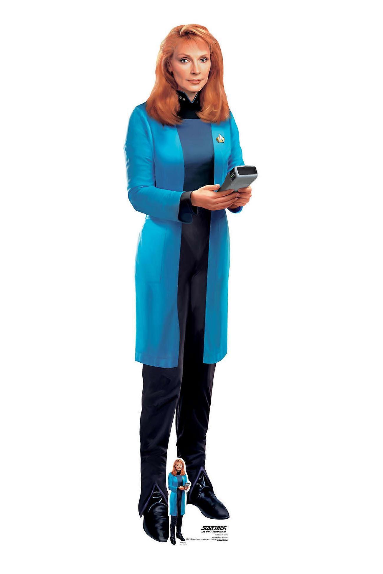 Beverly Crusher from Star Trek Cardboard Cutout Official Standee