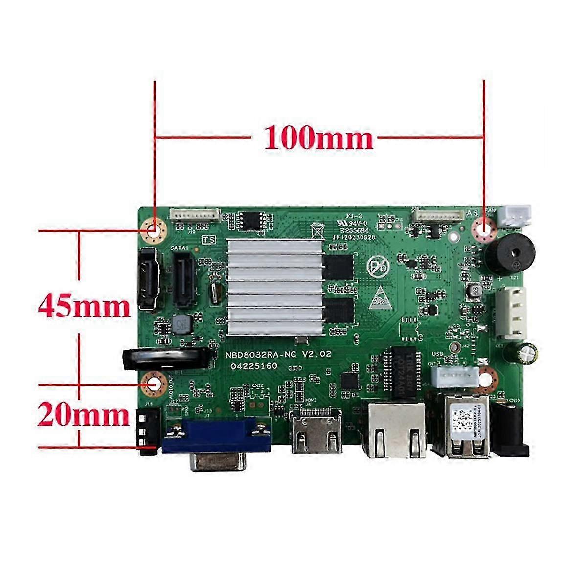 For Xmeye 10/16/32CH 4K NVR Module Support Face Detection Humanoid