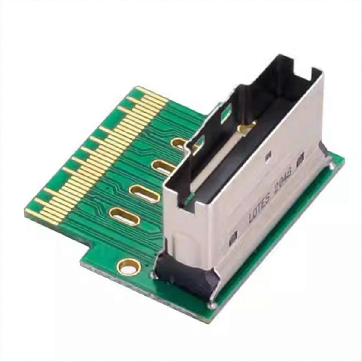 90° Turn SFF-8654 8i X8 Interface Protection Card