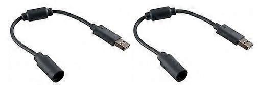 XBOX 360 Wired Controller USB Breakaway Cable 2 Pack