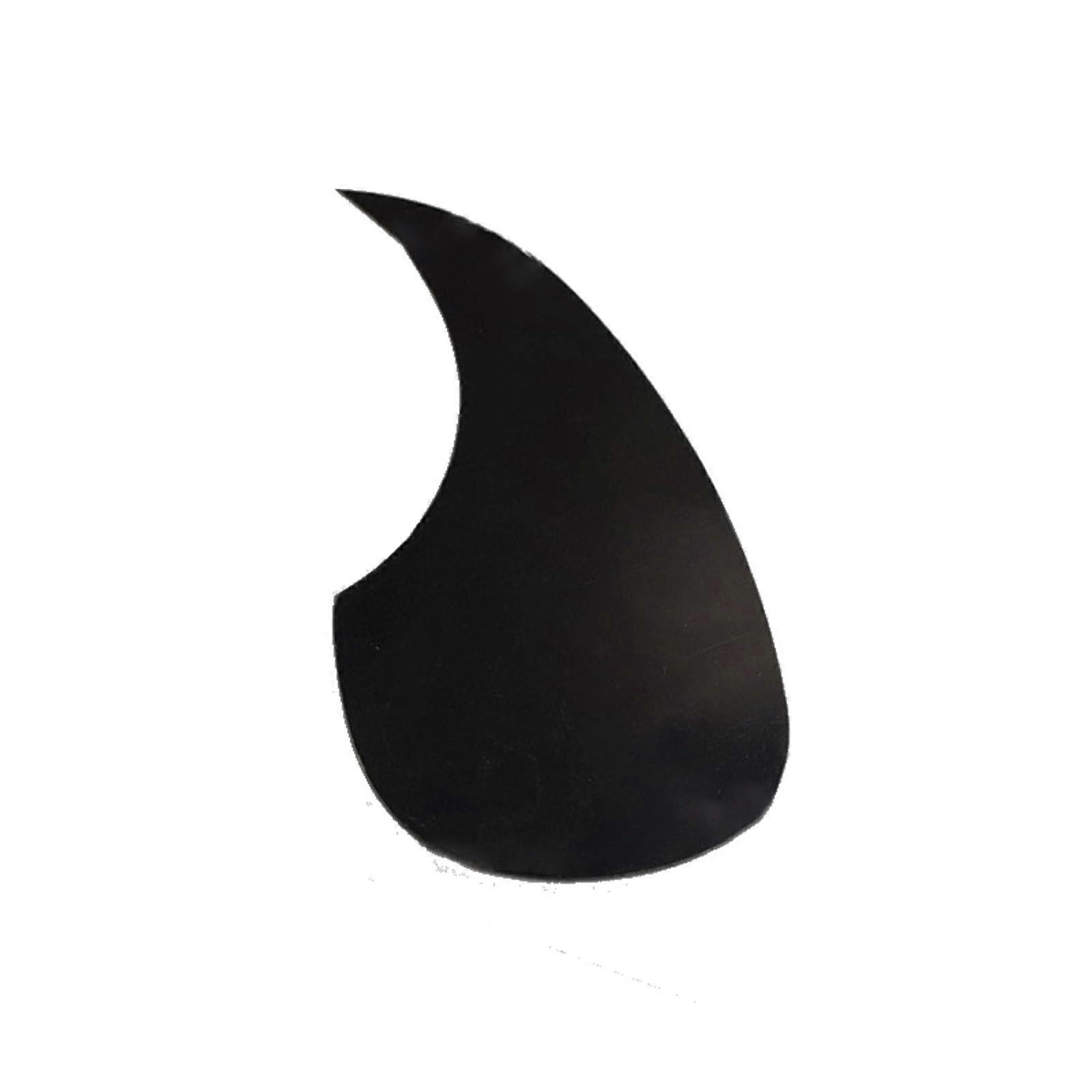 Black Acoustic Guitar Pickguard ScratchResistant TonePreserving Replacement Scratch Plate