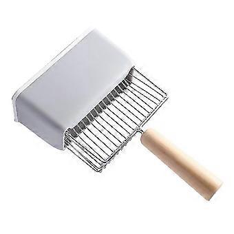 Metal Cat Litter Scoop with Deep Shovel & Long Handle