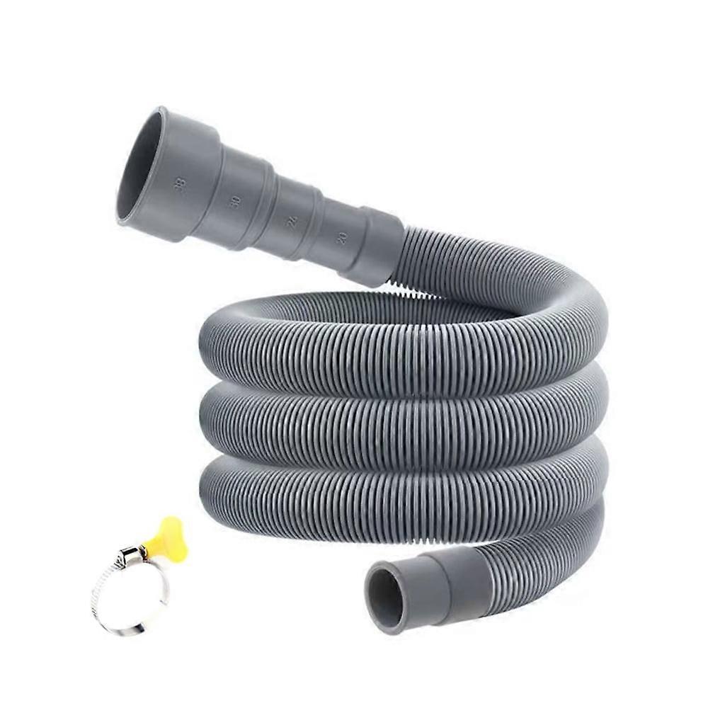 Extra Long Thickened Washing Machine Drain Pipes Solid Extension Drain Hose