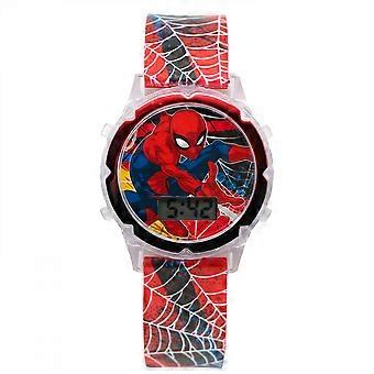 Spider-Man Web Pattern Kid's Digital Watch