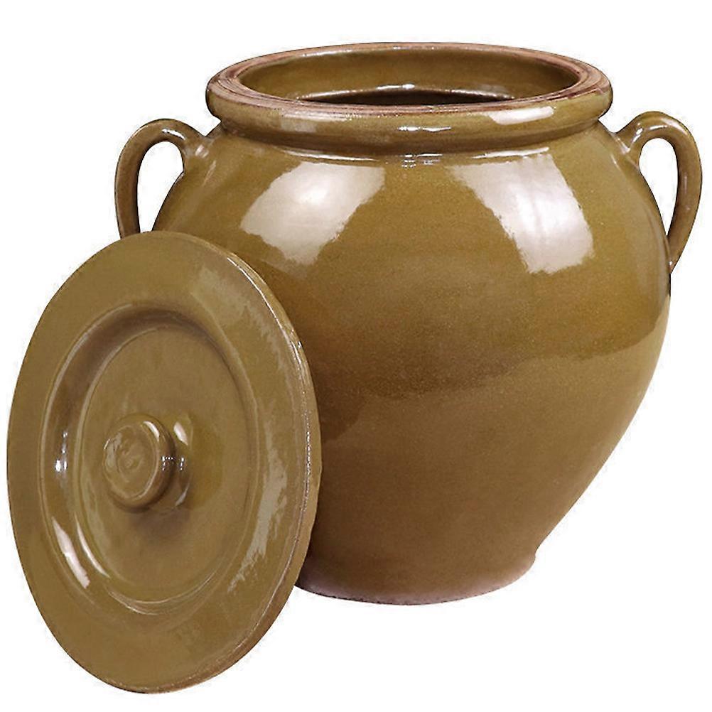 Household Rice Storage Holder Ceramic Multi-Functional Storage Jar