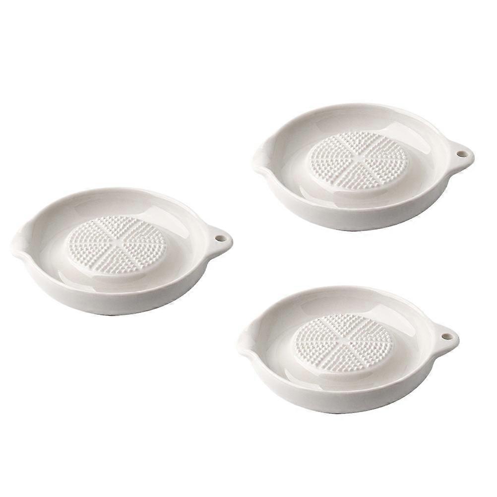 3Pcs Ceramic Complementary Food Grinding Tool for Kitchen Use