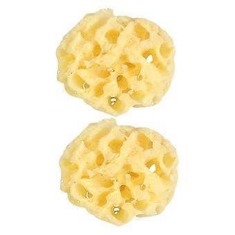 Natural Honeycomb Sponge Bath Ball for Body Exfoliating 2Pcs Shower Tool