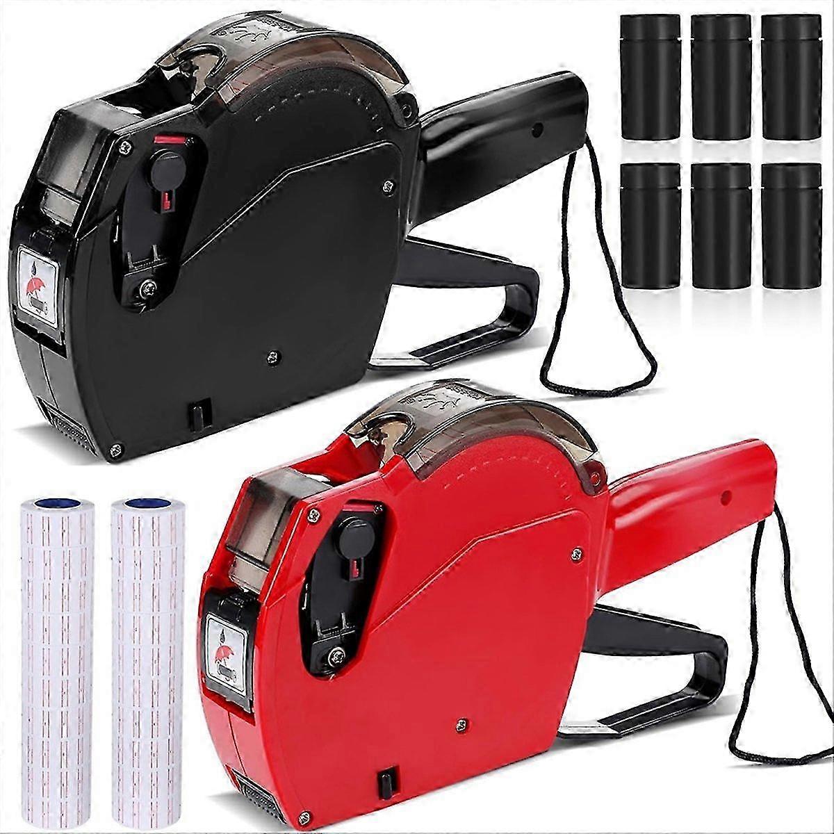 2 Pcs 8 Digits Price Tag-, Pricing- Kit