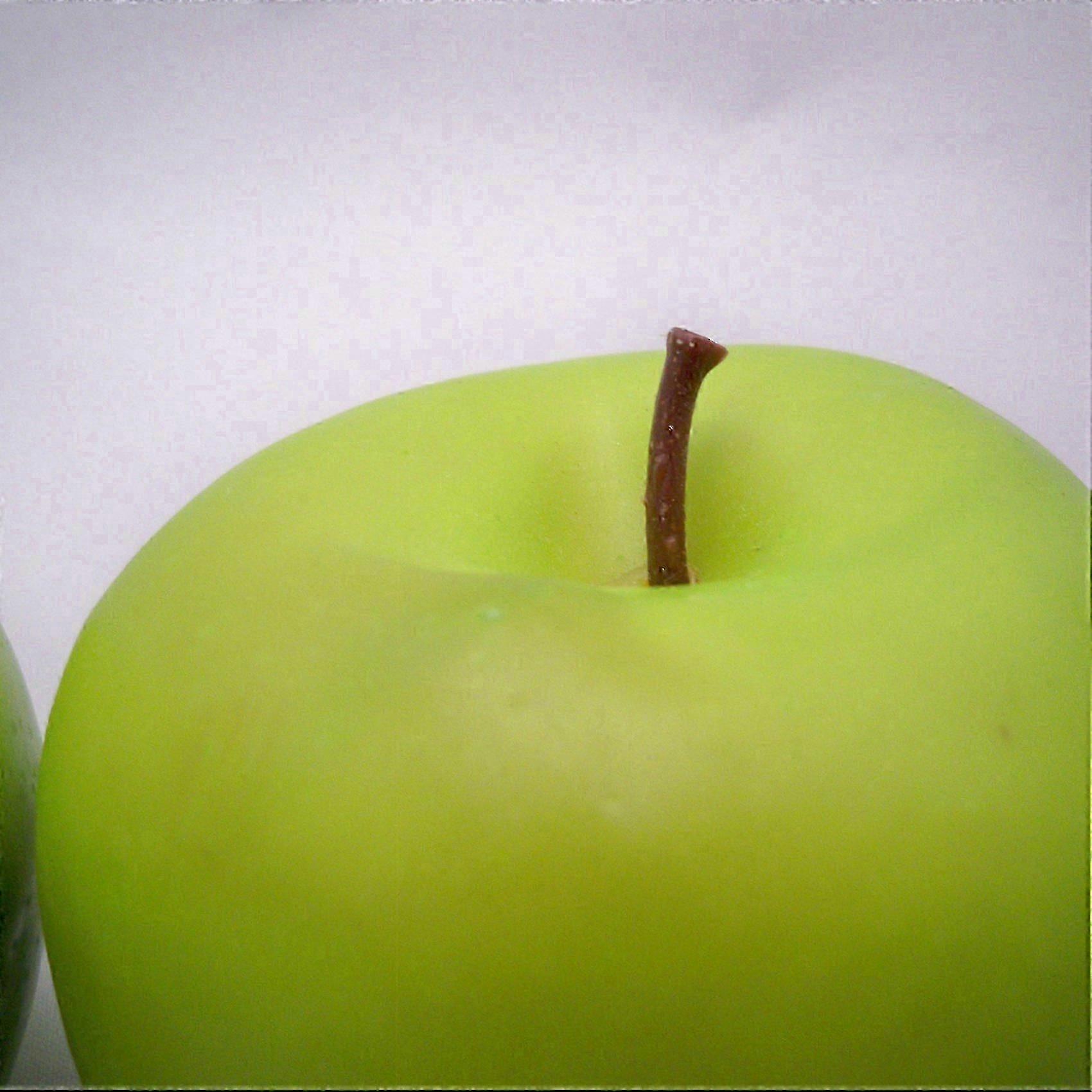 8 Large Artificial Green Apples-Fruit