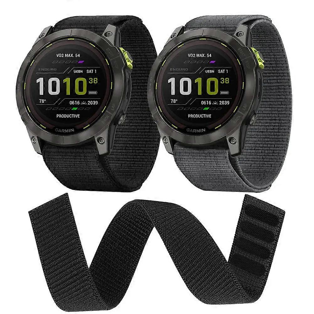 Nylon Hook & Loop Strap For The Garmin Instinct 2/2s (available In 2 Colours)