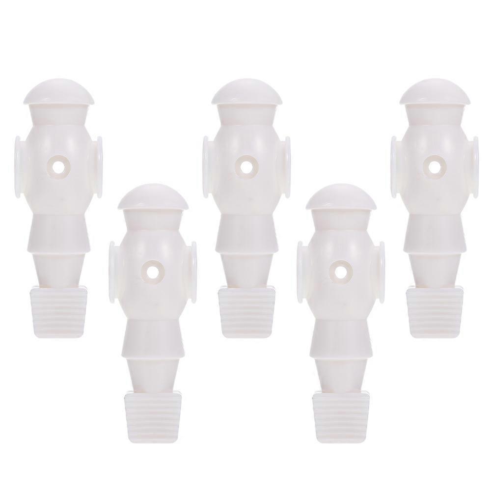 Resin Foosball Player Table Soccer Machine Replacement 5Pcs Kit
