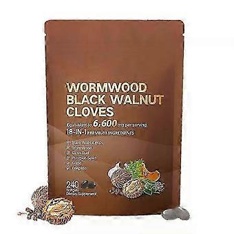 240 Counts of Nutritious Gels & Chews with Mugwort and Black Walnut Ingredients JH7