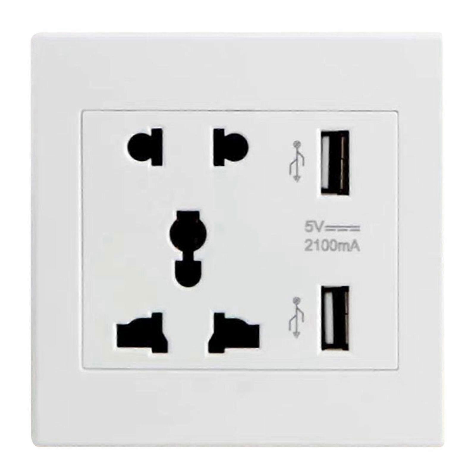 Wall Socket Space Saving Wall Power Socket for Household_mpn