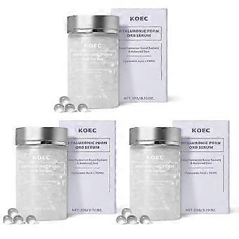 3x Suero Orb con Ácido Hialurónico PDRN, Suero Facial Antiedad, Reparador de la Piel, Reafirmante, Hidratación Profunda, Potenciador de la Iluminación, Cuidado de Arrugas, Regalos Navideños