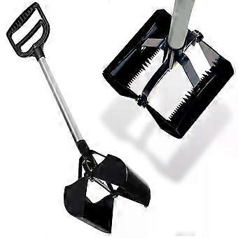 Pet Jumbo Lightweight Assembled Dog Pooper Scooper Biodegradable 75 Poo Bags